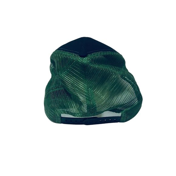 John Deere Men's One Size Black Green Yellow Baseball Cap Hat - Picture 2 of 6